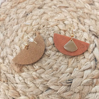 Boucles d'oreilles en liège LouKarmyliege