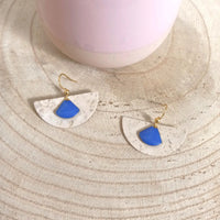 Boucles d'oreilles en liège LouKarmyliege