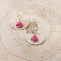 Boucles d'oreilles en liège LouKarmyliege