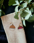 Boucles d'oreilles en liège Théa Karmyliege