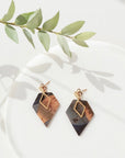 Boucles d'oreilles vegan, Alicia - liège Karmyliege