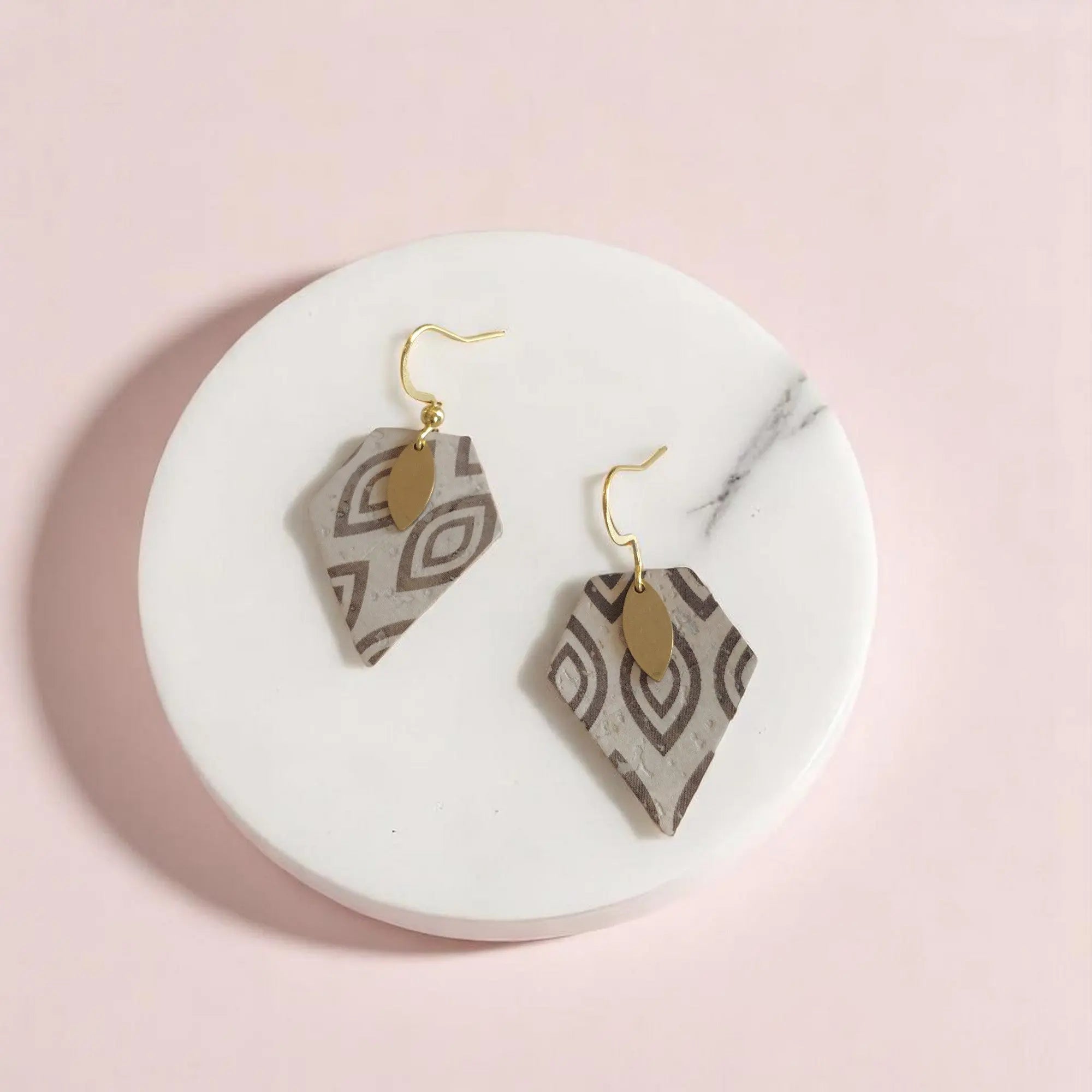 Boucles d'oreilles, Alix - Bijoux vegan - Mode éthique Karmyliege