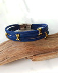 Bracelet en Liège Naturel Livia doré Karmyliege