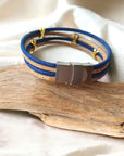 Bracelet en Liège Naturel Livia doré Karmyliege