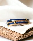 Bracelet en Liège Naturel Livia doré Karmyliege