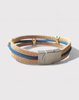 Bracelet en Liège Naturel Livie, doré - Eco-friendly Karmyliege