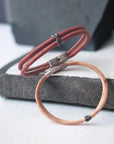 Bracelet en liège - Bijoux unisexe X Karmyliege 21cm-Beige