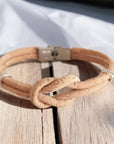 Bracelet en liège Sohan Karmyliege Beige-19cm