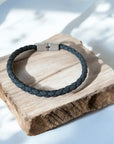 Bracelet en liège Terra Karmyliege Noir-22cm