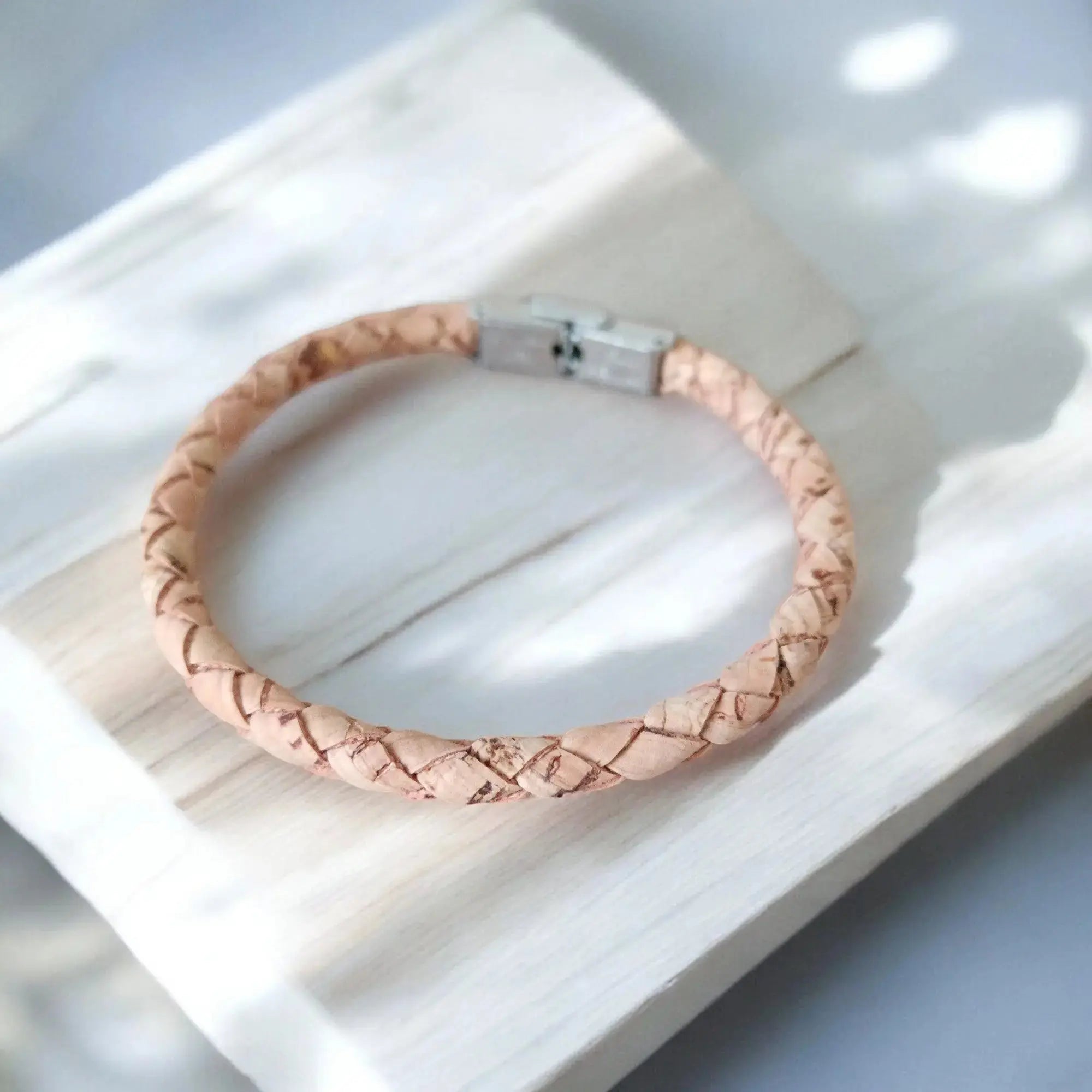 Bracelet en liège Terra Karmyliege Beige-naturel-22cm