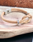 Bracelet en liège Tom Karmyliege Beige-21cm