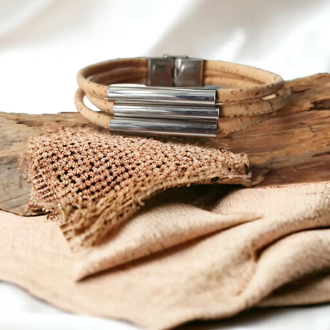 Bracelet en liège naturel Cléo Karmyliege