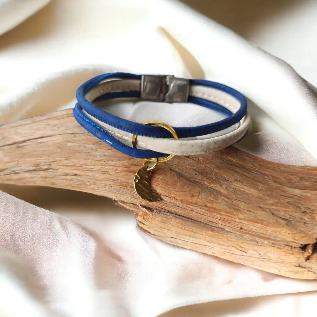 Bracelet en liège naturel Luna Karmyliege
