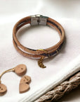 Bracelet en liège naturel Luna Karmyliege