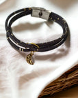 Bracelet en liège naturel Luna Karmyliege