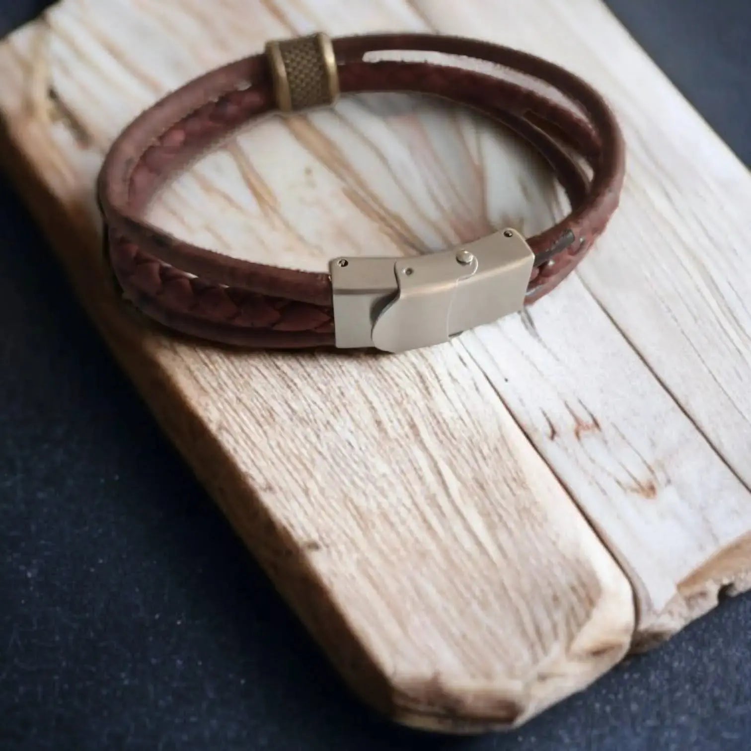 Bracelet en liège tressé Fabien Karmyliege
