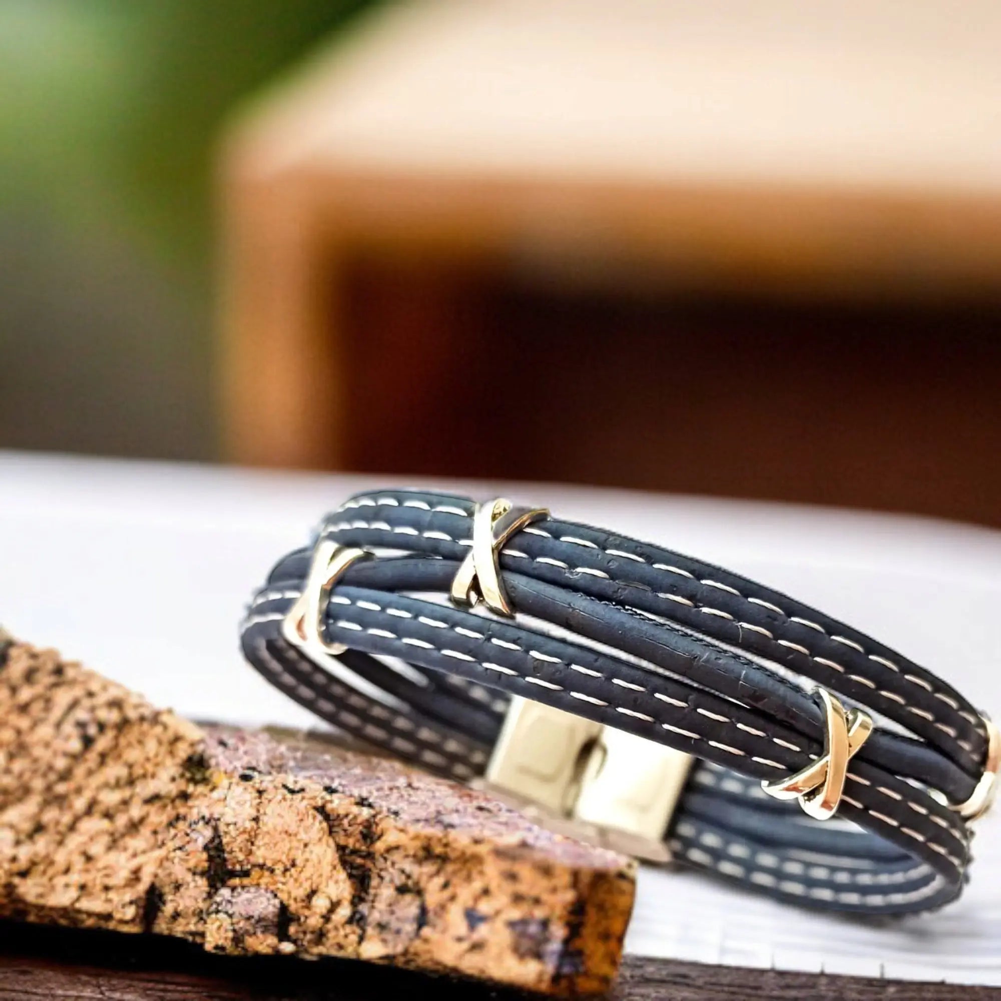 Bracelet en liège, Valentin Karmyliege 21cm