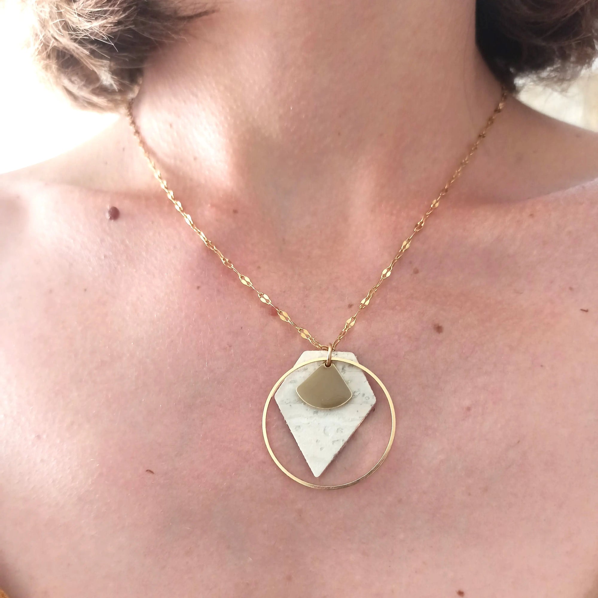 Collier en liège Johana Karmyliege