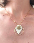 Collier en liège Johana Karmyliege