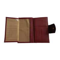 Grand portefeuille en cuir de pomme Célia Karmyliege