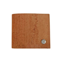 Petit portefeuille en liège, Lucas Karmyliege Beige