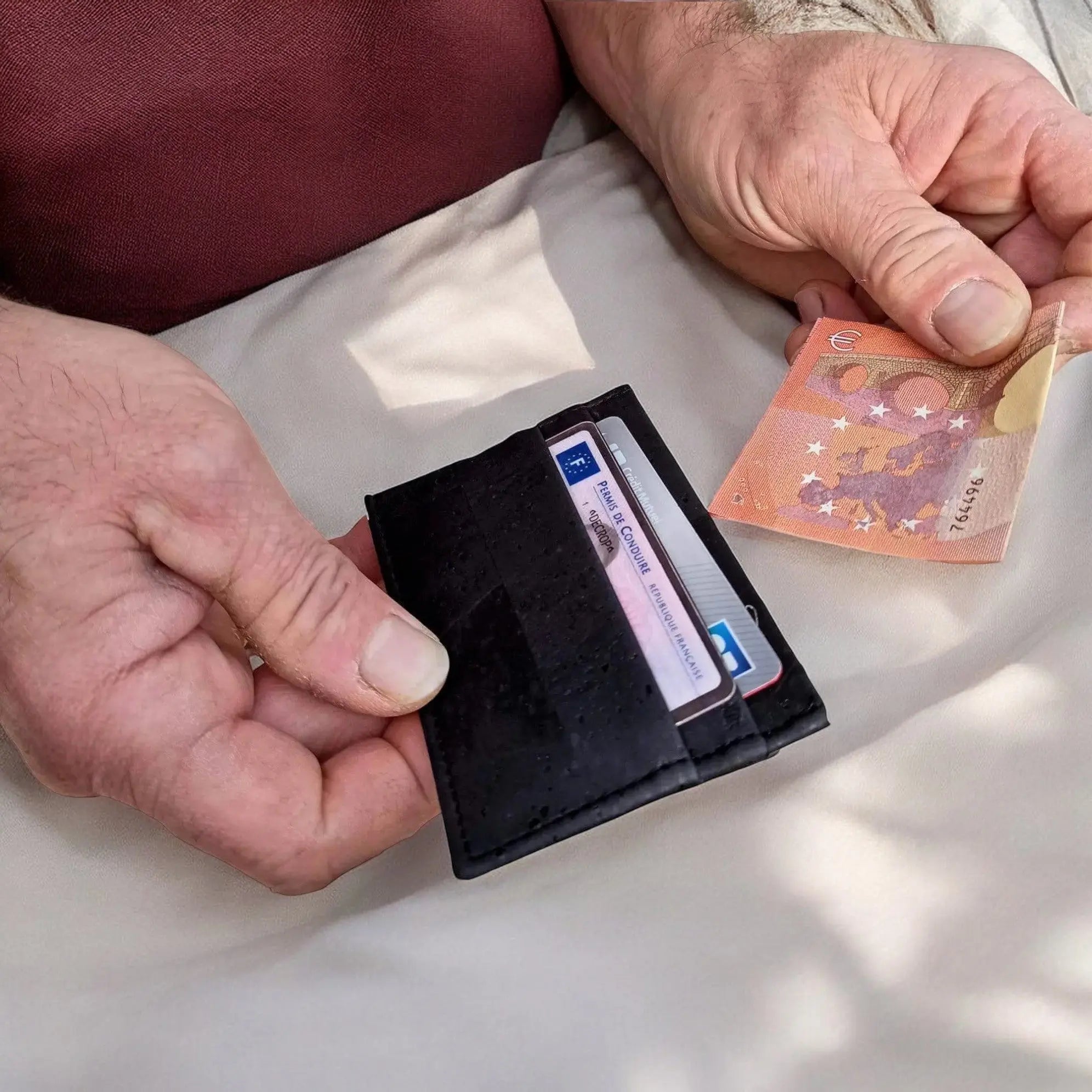 Porte-cartes en liège Karmyliege