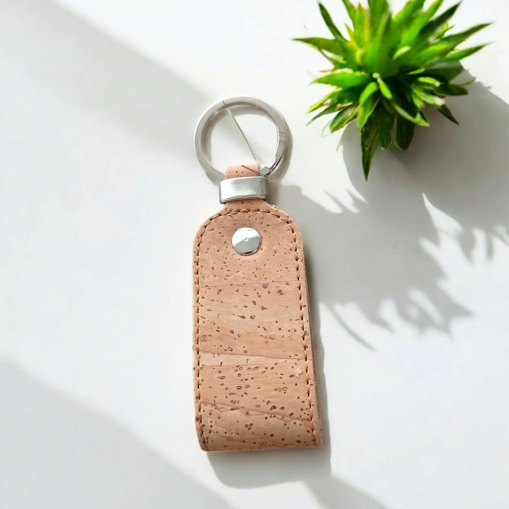 Porte-clés en liège paon  Karmyliege