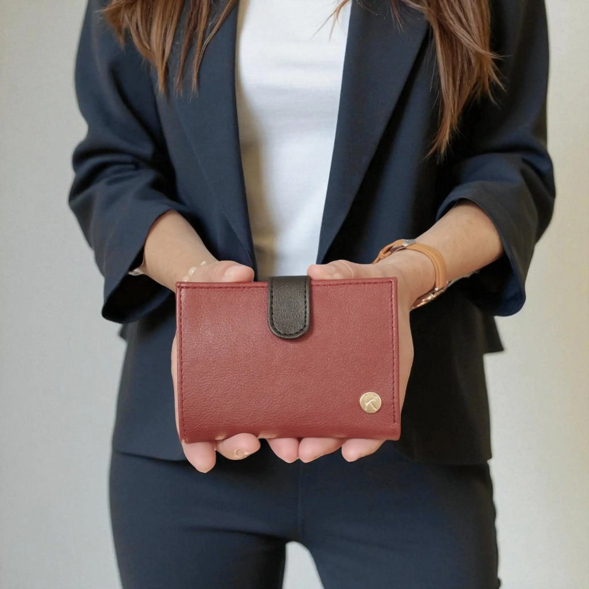 Porte-monnaie vegan en cuir de pomme Zoé Karmyliege