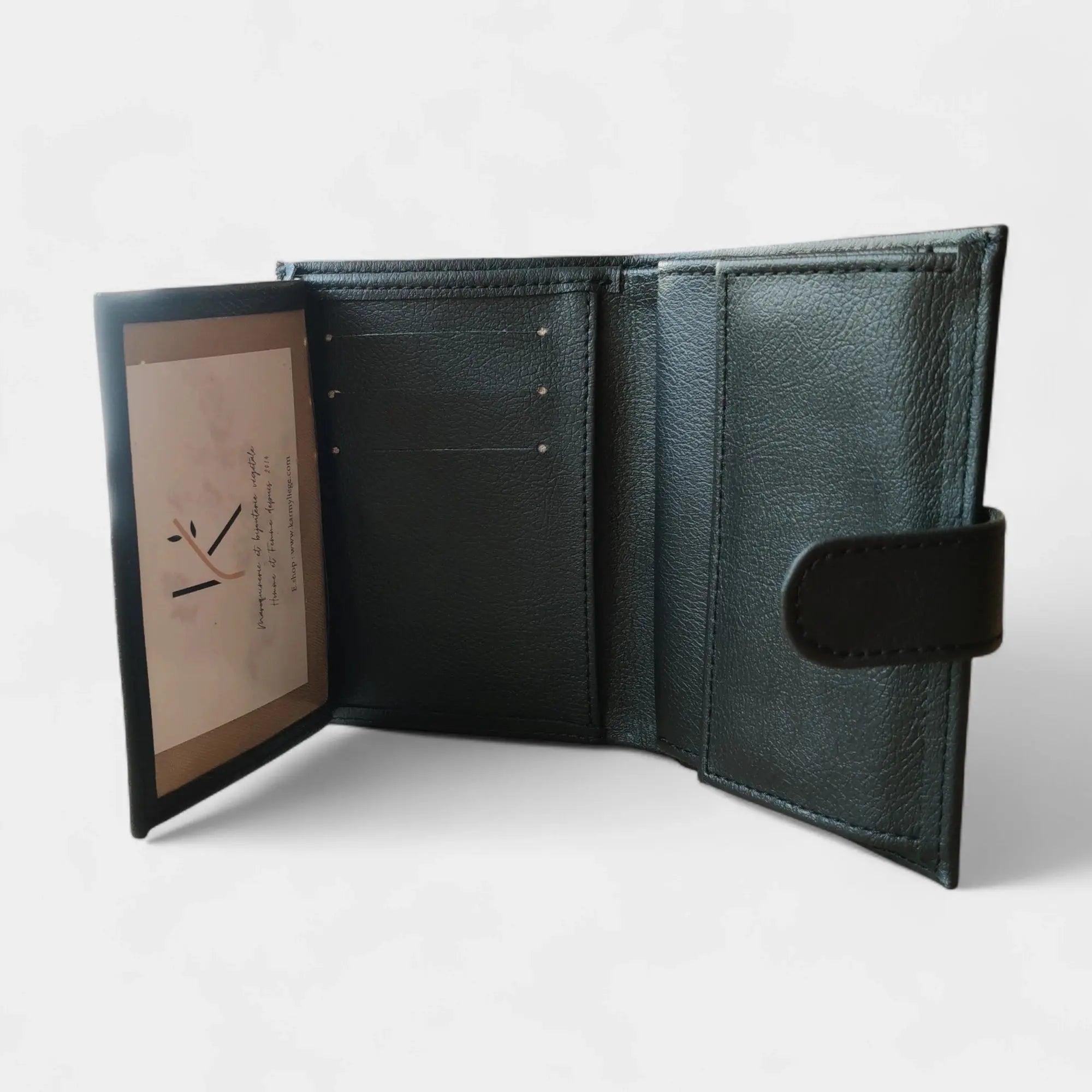 Porte-monnaie vegan en cuir de pomme Zoé Karmyliege