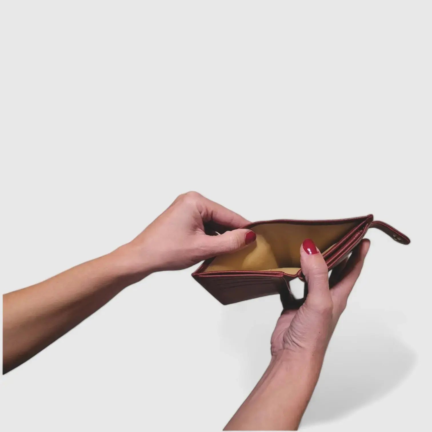 Porte-monnaie en cuir de pomme Zoé Karmyliege