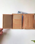 Portefeuille compacte en liège, Zélie Karmyliege