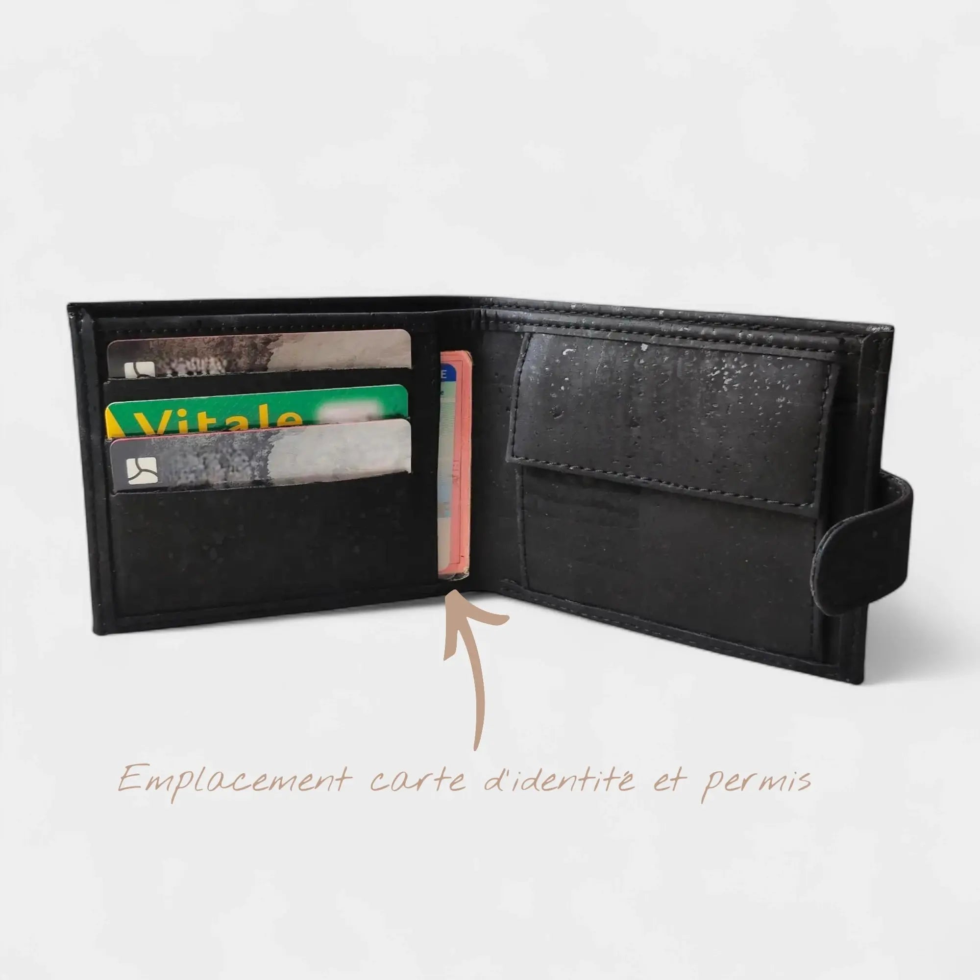 Portefeuille en liège Alex  Karmyliege