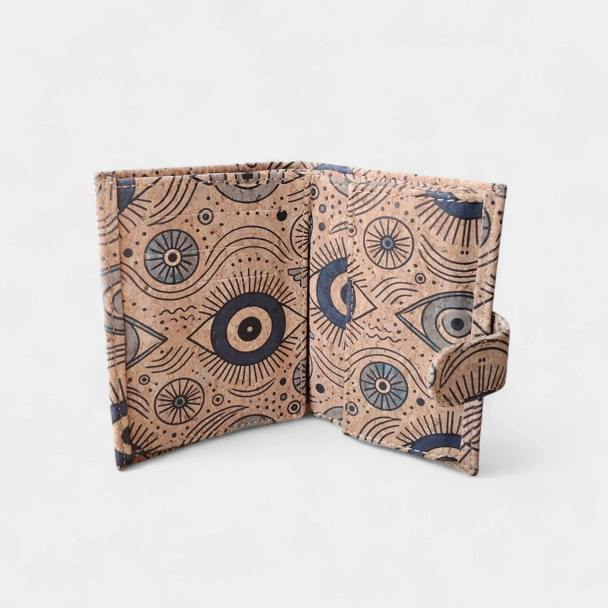 Portefeuille en liège coloré  Karmyliege