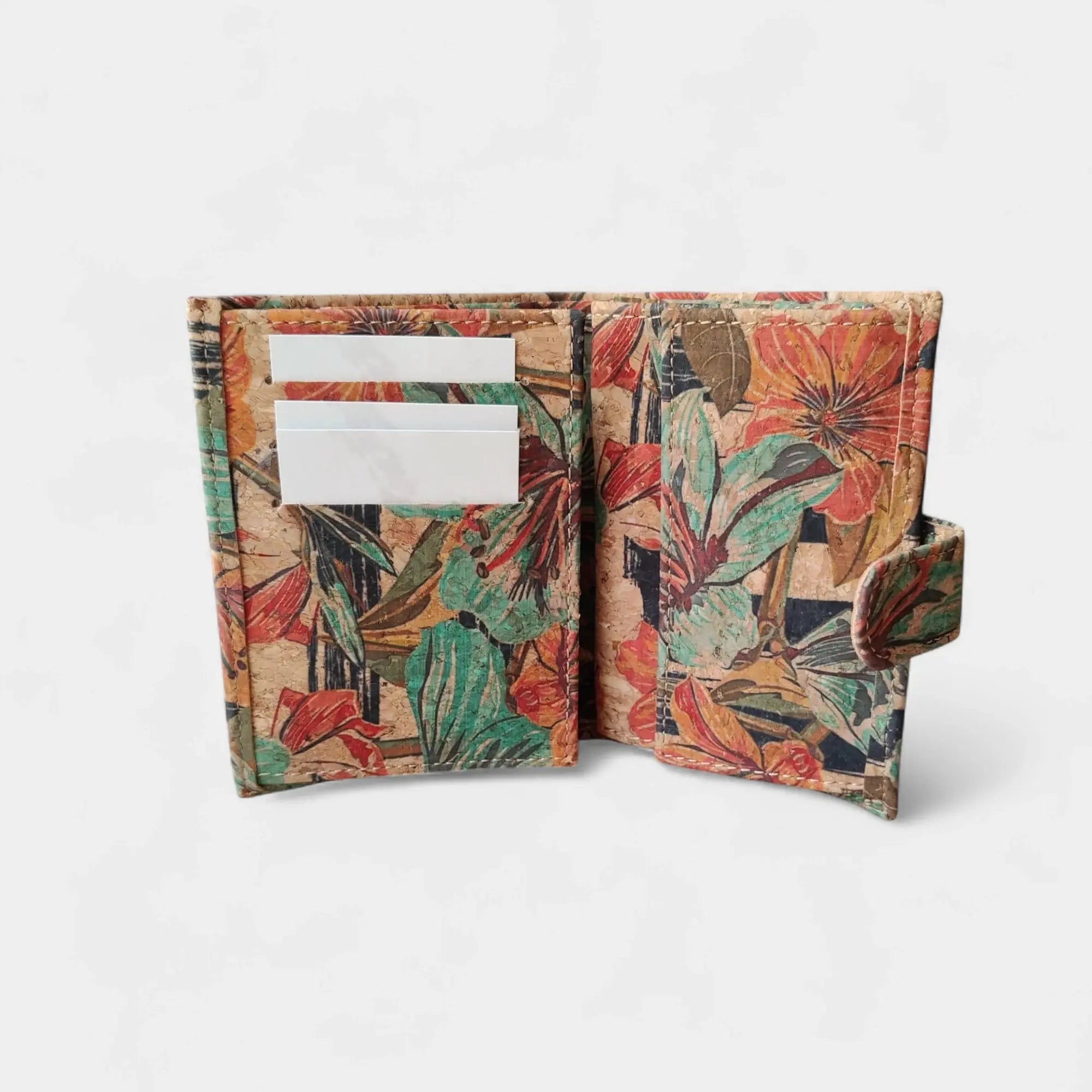 Portefeuille en liège coloré  Karmyliege