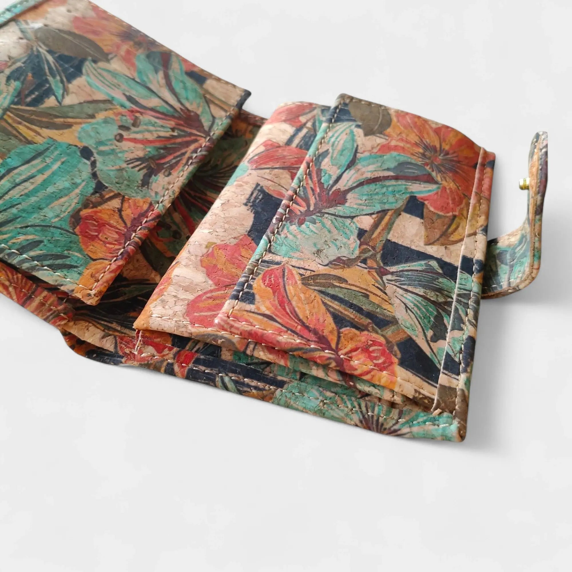 Portefeuille en liège coloré  Karmyliege