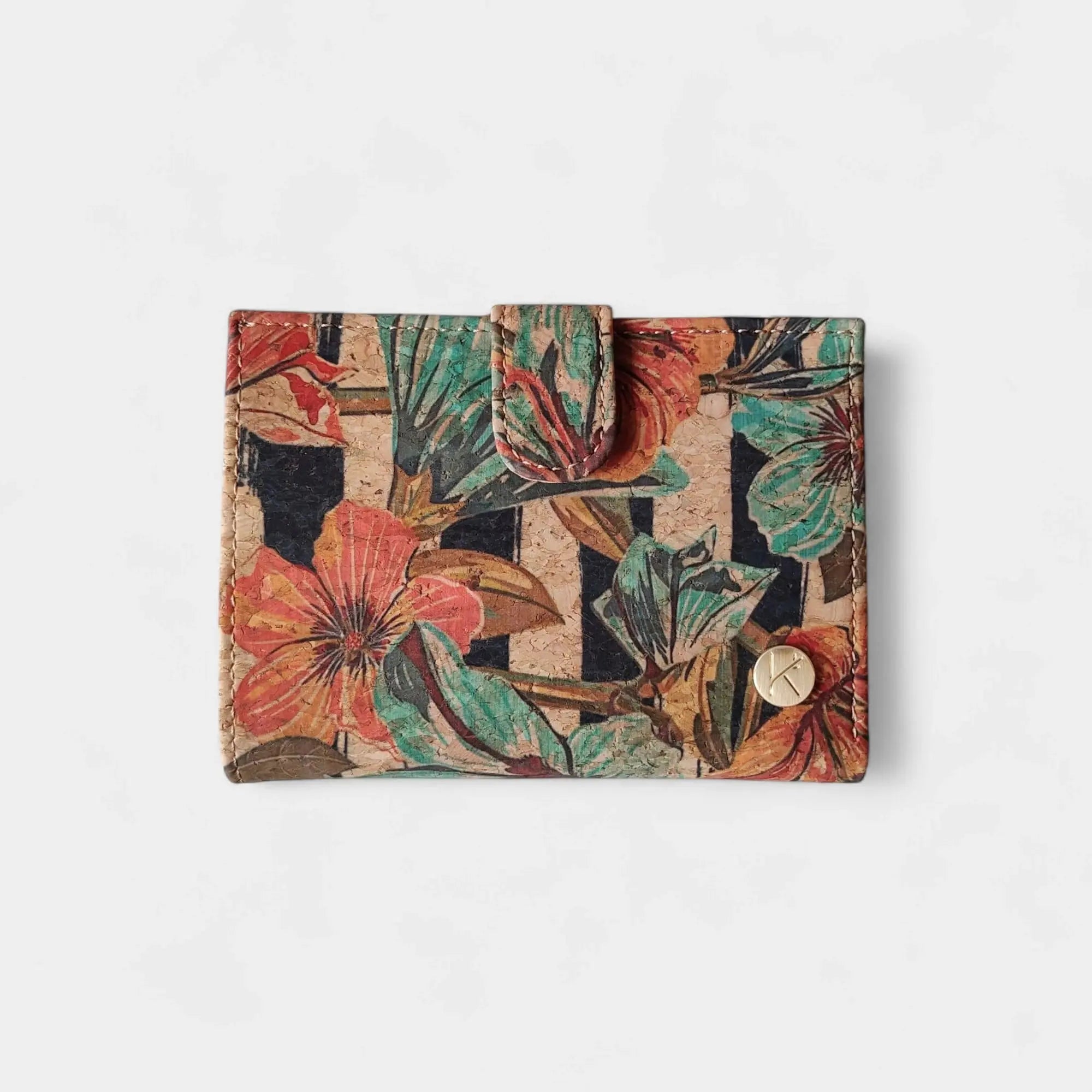 Portefeuille en liège coloré  Karmyliege