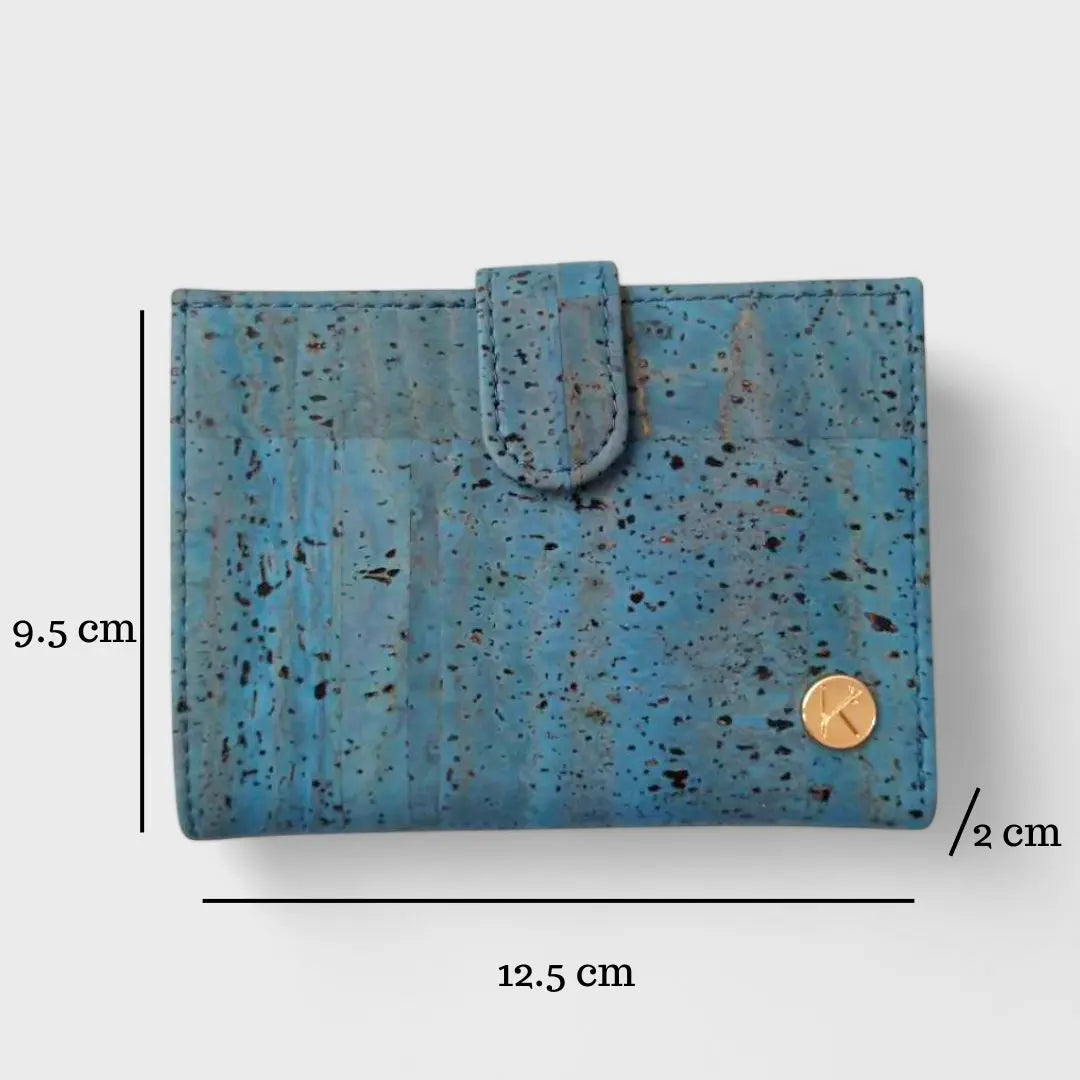 Portefeuille compacte en liège, Zoé Karmyliege