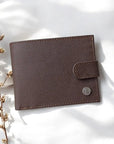 Portefeuille vegan en cuir de pomme - Apple-skin Roman Karmyliege Marron