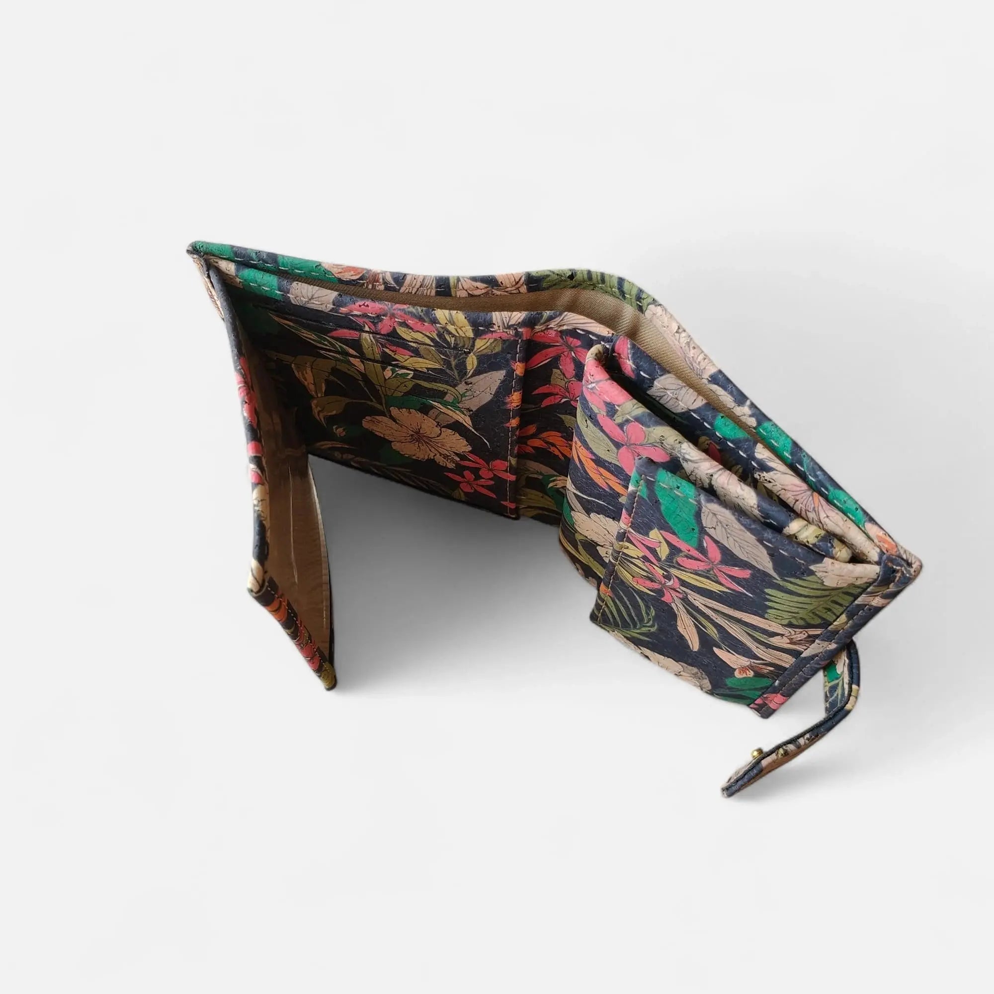 Portefeuille vegan en liège coloré, Zoé  Karmyliege