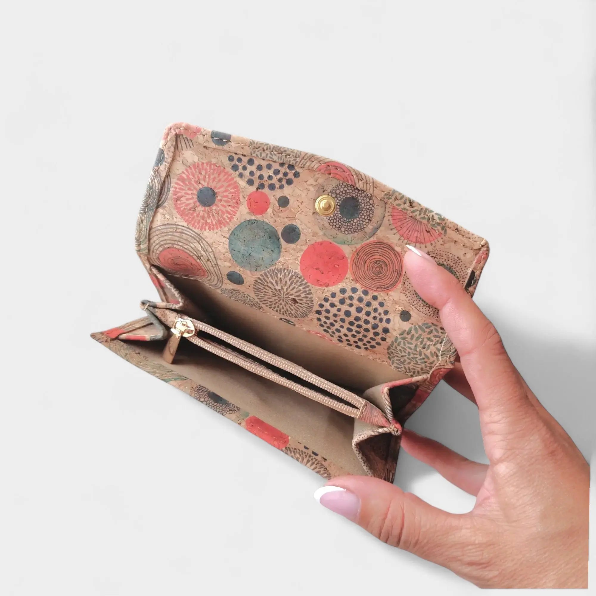 Portefeuille vegan en liège, Tiffany Karmyliege