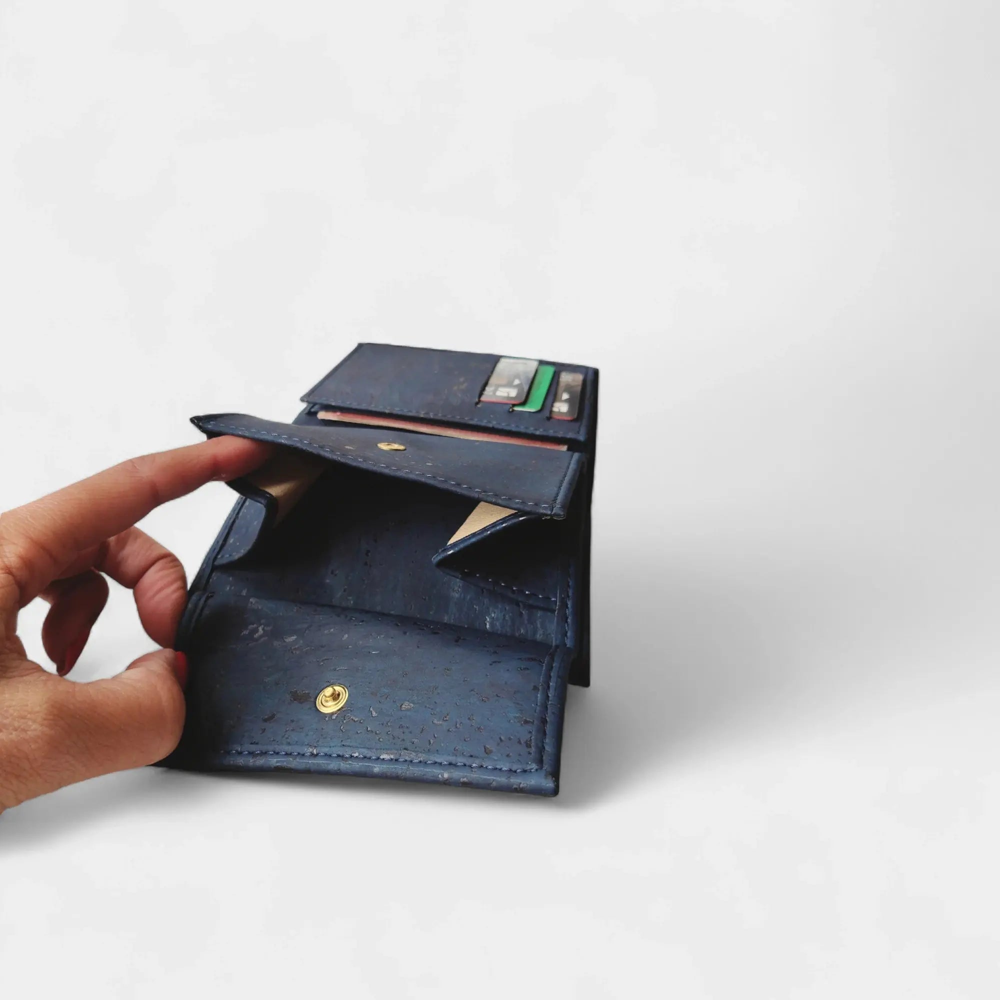 Portefeuille vegan en liège, Zoé  Karmyliege