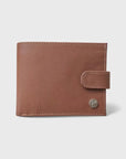 Portefeuille vegan en peau de pomme - Apple-skin Roman Karmyliege Camel