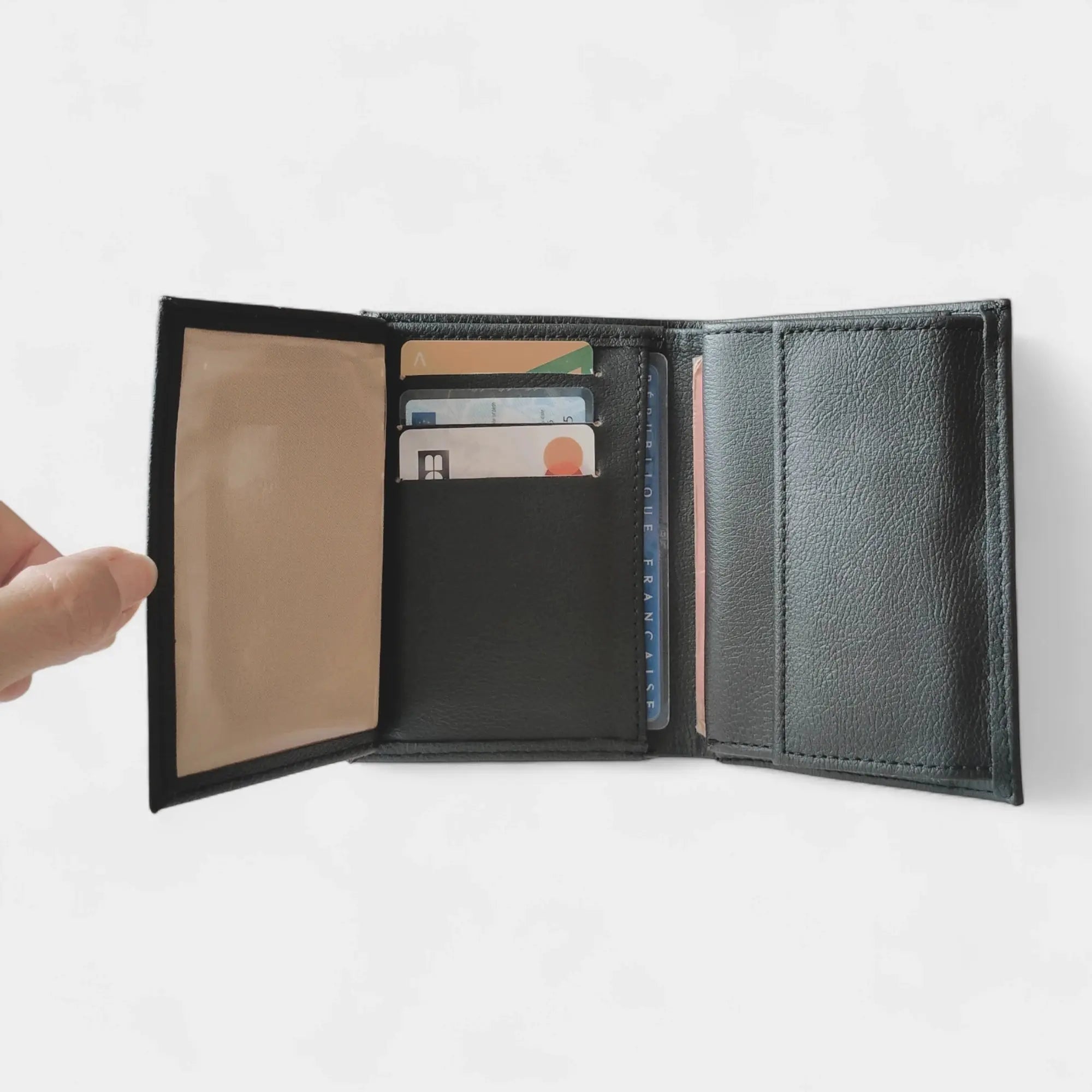 Portefeuille vegan en peau de pomme, Sam  Karmyliege