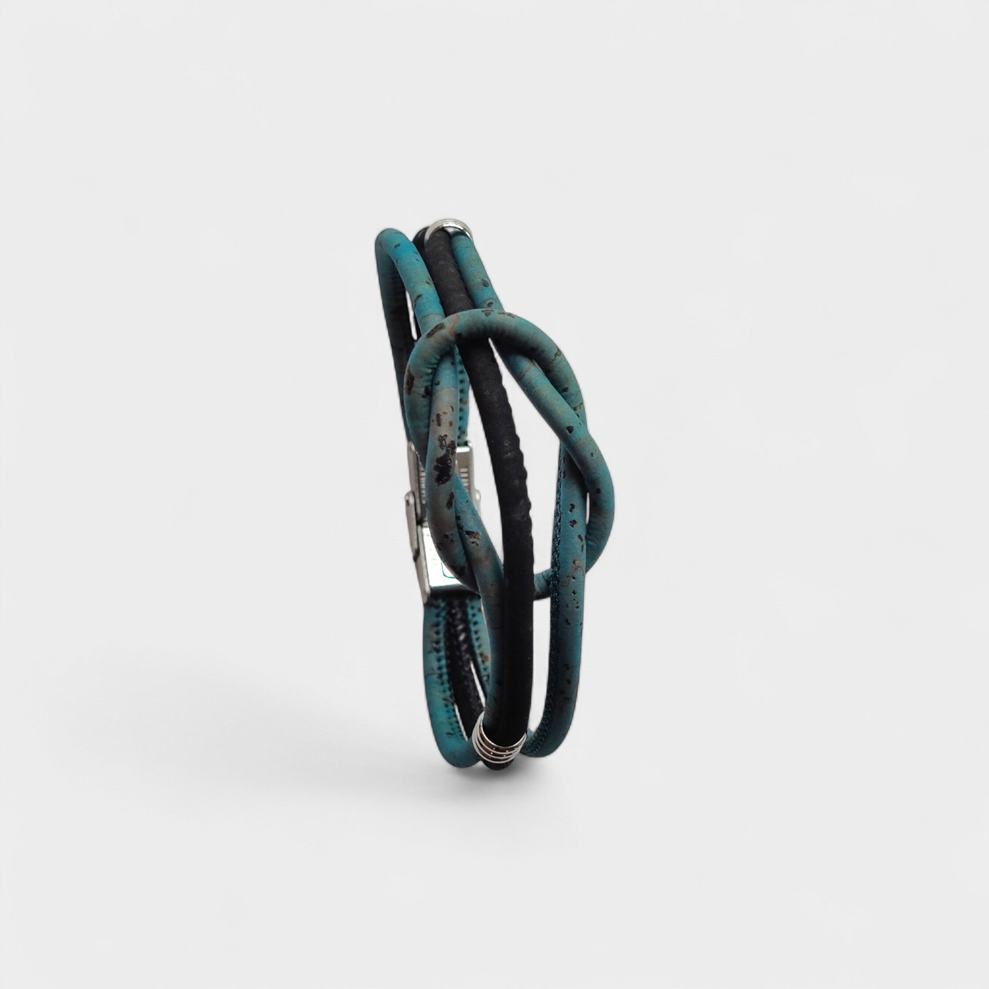 Bracelet vegan en liège Marin