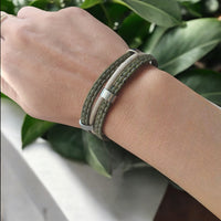 Bracelet en liège Forêt d’Été - Bijoux naturels femme