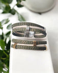 Bracelet en liège Forêt d’Été - Bijoux naturels femme
