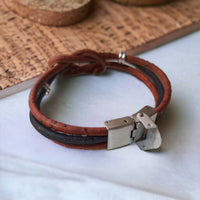 Bracelet en liège - Bijoux unisexe  Karmyliege