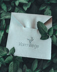 Boucles d'oreilles cuir de cactus Emma asymétriques Karmyliege
