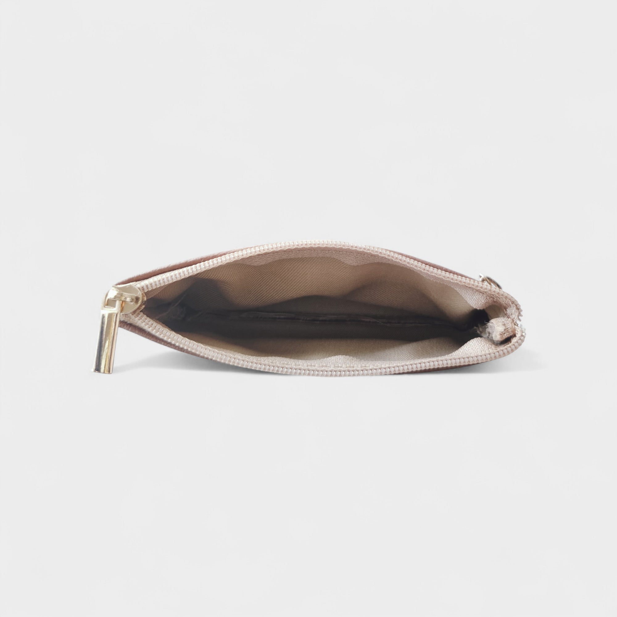 Porte-monnaie vegan en peau de pomme, camel