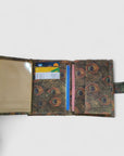 Portefeuille en liège, Zoé paon